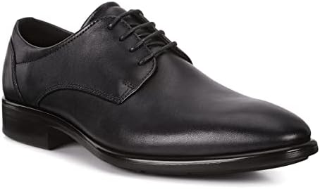 ECCO Men's CITYTRAY Plain Toe Tie Oxford, BLACK, 10 US medium | Image 2