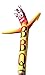 Inflatable Tube Man Guy Puppet Dancer 18ft - BBQ (Yellow/Red) - Dancer Body only, Without air Blower