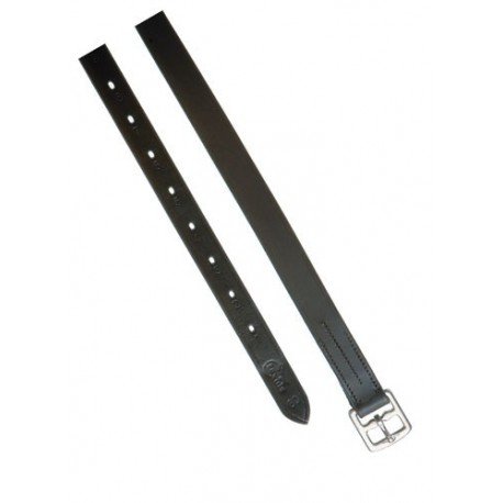 Acion Estribo Lexhis Inglesa Cuero (par) Color:negro Opciones:25x150