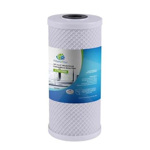 High Flow Carbon Water Filter Cartridge