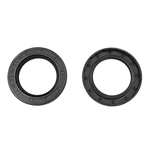 2 pezzi NBR Rotary TC albero paraolio OD 40-72mm