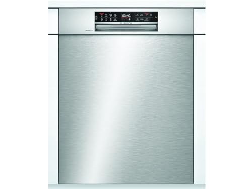 Bosch SMU6ZCS49E Serie 6 Unterbau-Geschirrspüler/C / 60 cm/Edelstahl / 75 kWh/100 Zyklen / 14 MGD/SuperSilence/EmotionLight/VarioSchublade/Home Connect