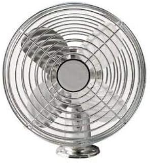 MVP 24 Volt All Metal Dash Fan 6" Diameter Blade Truck Cab RV Horse Trailer