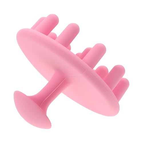 MOTHNUR Spazzola Massaggiante per Cuoio Capelluto in Silicone Pettine per Massaggio Testa Morbido e Spazzola da Bagno per Shampoo Adatta Pelli Sensibili Uso Doccia e Colore Casuale