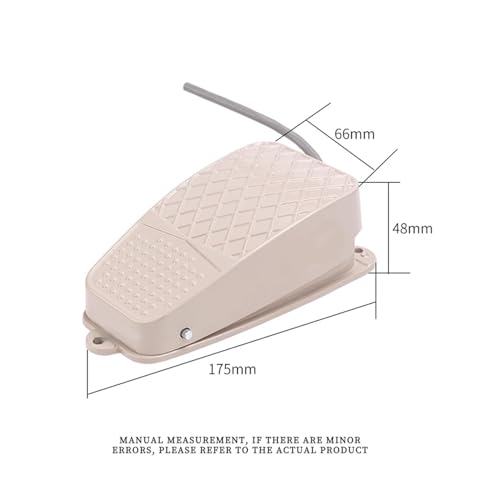 Interruptor de pie FS-3 trifásico para liberar las manos en máquinas de 380V 3