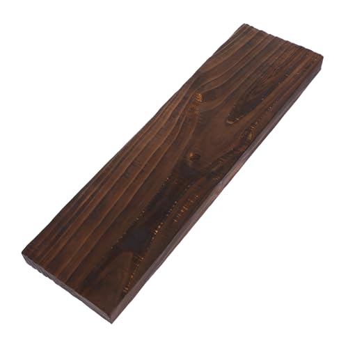 Levemolo Aquarium Decorations Wood Board Prop 35cm Carbonized Fish Tank Wood Board Sturdy