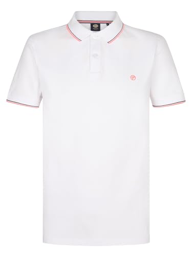 Polo short sleeve homme Petrol finitions premium en coton peigné