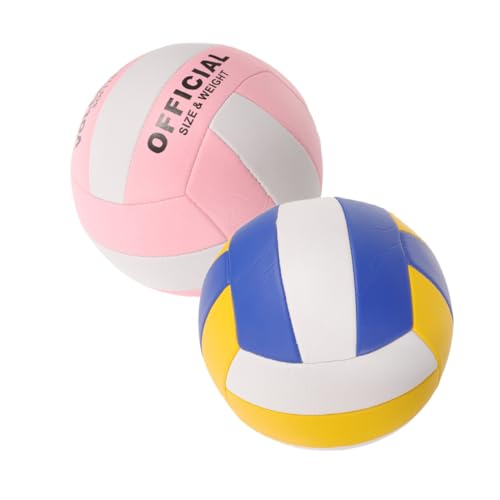 Toddmomy 1 Juego Voleibol Suave Voleibol De Entrenamiento Voleibol Tamaño 5 Balón De Entrenamiento De Voleibol Balón De Voleibol Interior Pelota De Practica Pelota Deportiva Suave 2 Piezas