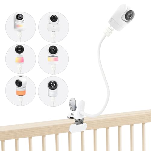 JAMYOK Baby Monitor Mount for VTech Advanced HQ Max VM901/924/928/5263 RM5754/5755/5764/7764/5766/7766HD BM5254 Leapfrog LF915/LF920/LF925HD/LF930HD/LF815HD/LF1726FHD/LF2936FHD 16 Clip Mount