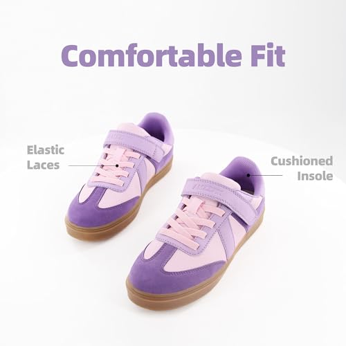 AMZZPIK Arveno Boys Girls Casual Shoes Comfortable Walking Zero Drop Skateboard Sneakers for Little Kid Big Kid3