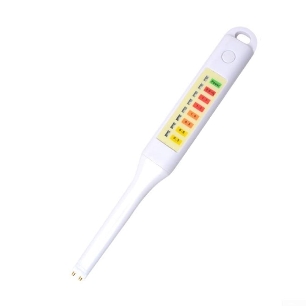 Testeur de sel portable pour aliments avec indicateur LED et compensation automatique, salinité de cuisine portable pour soupes, sauces, métal (sans batterie)
