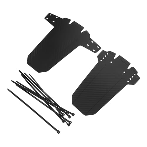 PENIKOKO Guardabarros para Bicicleta de Montaña Fibra de Carbono Protección Delantera y Trasera Ligero y Resistente para Rutas Urbanas y Senderos