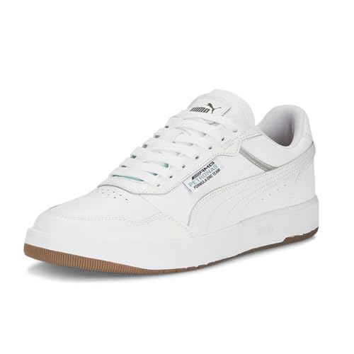 PUMA Mens Mapf1 Court Ultra Lace Up Sneakers Shoes Casual - White2