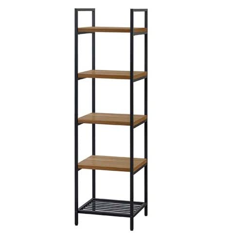 Amazon｜ラック スチール 幅43cm 5段 シェルフ オープンラック