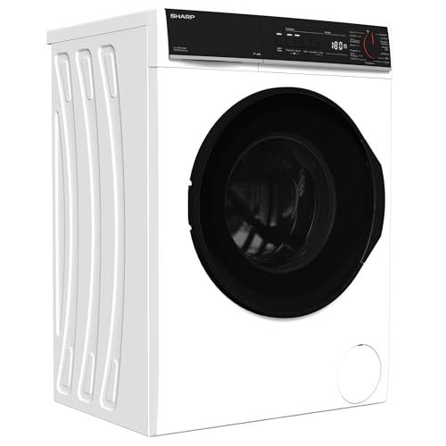SHARP ES-PRO714WA-DE Waschmaschine Frontlader, 7 kg, 1400 U/min, Aquastop, WIFI, Dampftechnologie