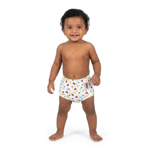 Image of VParents Padded Underwear for Babies and Toddlers with 3 Layers of Cotton Padding Potty Training Pull Up & Diaper-Free Time(2-3 years) Watermelon