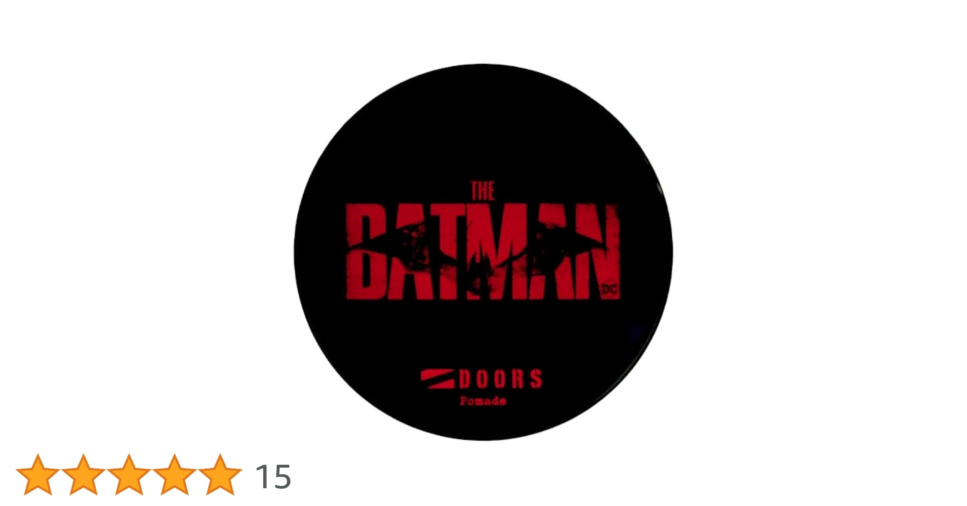 DOORS Barber's Pomade & THE BATMANセット DOORS 「THE BATMAN」DOORS ドアーズ BATMANポマード 120g 2個