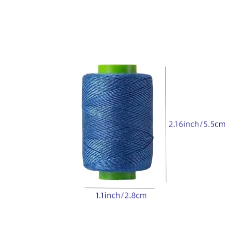 Set de hilo de coser de 12 colores, hilo de poliéster para máquina industrial y costura a mano, algodón, emergencia, viaje, DIY y hogar miniatura 2