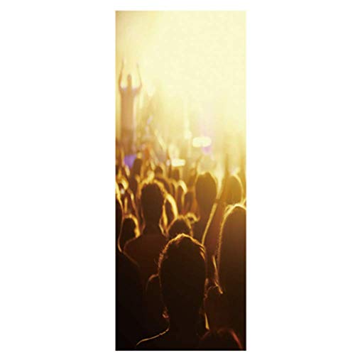Poster de porte pour masquer les imperfections sticker mural décoratif 77x200