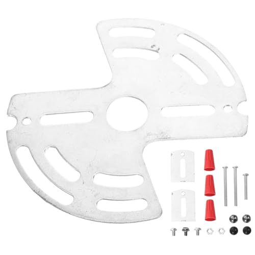 LOORGVEL Soporte de Montaje para Lámpara de Techo Hierro Resistente Compatible con Lámparas Colgantes y Candelabros Instalación Fácil y Duradera para Salón y Cocina