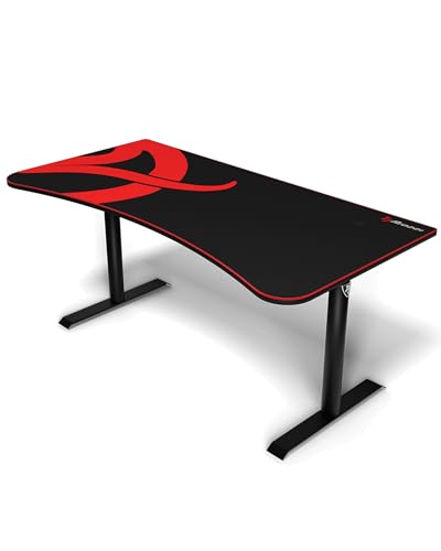 Arozzi Arena Bureau Gaming incurvé Ultra Large avec Tapis...