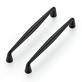 Ravinte 10 Pack 5 Inch Matte Black Kitchen Cabinet Handles Solid Zinc Alloy Cabinet Pulls Cupboard Hardware Drawer Handles