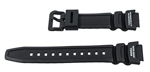 Casio Bracelet de Montre Resin Band noir pour SGW-400H SGW-300H