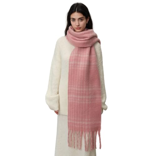 SUNDSGT Winter Scarf for Women Cold Weather Blanket Long Thick Warm Ladies Scarf Shawl Wrap