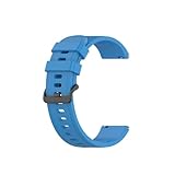 MAKAZHZZRM Cinturino in silicone compatibile con Honor Watch 4 Pro Smartwatch da 20 mm e 22 mm, compatibile con Honor Magic 2 42 mm e 46 mm, GS Pro e GS 3 Sports Bracelet(Blue,20mm)