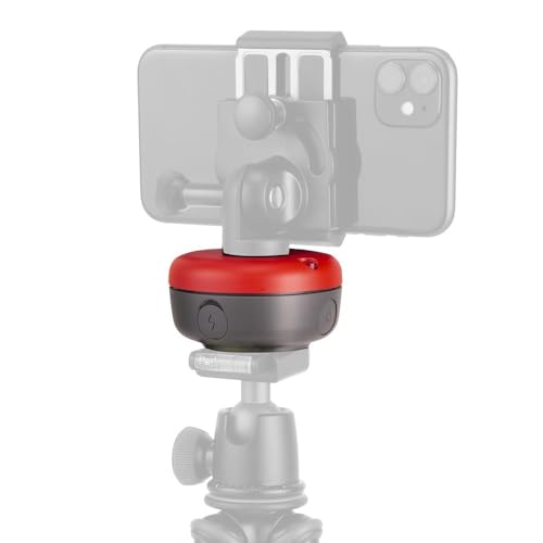 JOBY Spin Elektronischer Bluetooth-Stativkopf, Motion Control, Motorisierter Smartphone Gimbal, Panorama, Stativhalterung, Vlogging, Content-Erstellung, Bewegungsaufnahmen, Zeitraffer, App-Steuerung