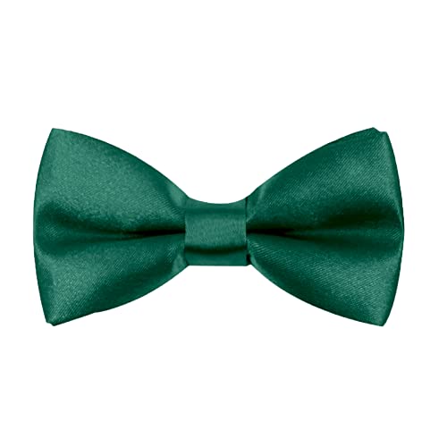 HANERDUN Pajaritas Noble para Niños Pajaritas Ajustables para Bebés, Cumpleaños, Bodas, Foto, Pre-corbata - Brillada con Aire de Seda Cover