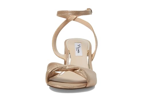 NINA Womens Nigella Satin Twist Pumps2