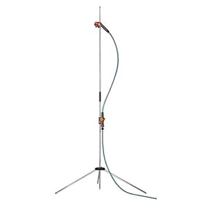 GARDENA tuindouche trio: douche met twee waterstraalvormen (broesstraal/sproeinevel), watertoevoer regelbaar, afn…