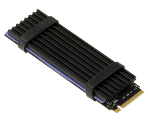 KALEA-INFORMATIQUE Zestaw ochrony termicznej do dysku SSD M2 2280 z podkładką termiczną i chłodnicą