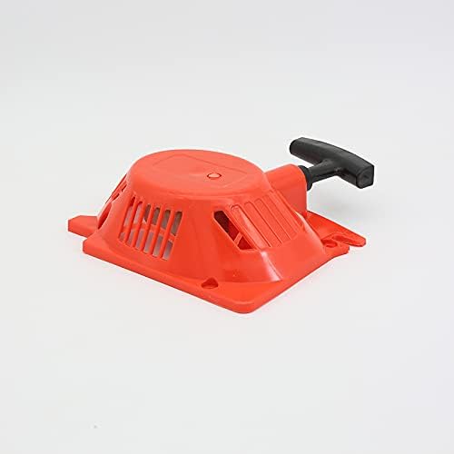 Miniatura 3 de Motosierra de repuesto fácil de arrancar con dos poleas de arranque de retroceso de resorte, compatible con 4500 5200 5800 45cc 52cc 58cc piezas de