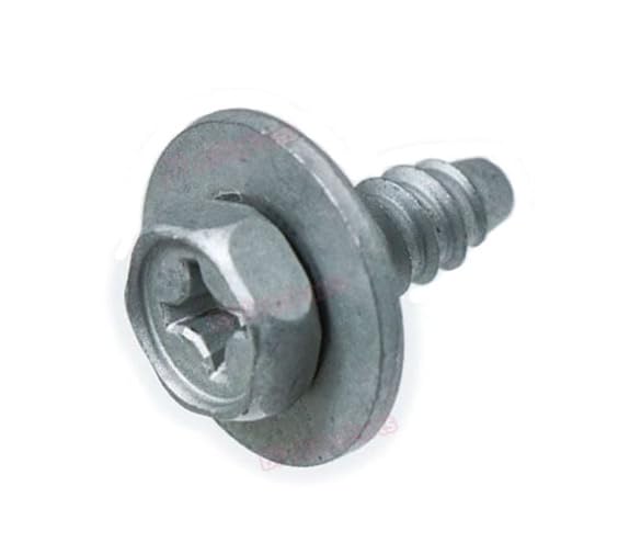 Autobahn88 HEX-Head Sems Bolt (M6x1.8mm) for Bumper Skirt Panel Sill Panel, compatible with Nissan Leaf Altima GTR Kicks (OEM: 01466-00261) (Pack of 10)