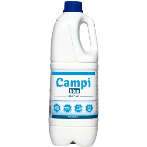 CAMPI Blue 2L - Sanitärflüssigkeit & Toilettenzusatz für Campingtoilette...