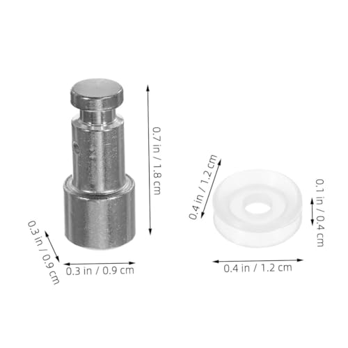 Juego de repuestos de válvulas de seguridad para ollas a presión eléctricas PRETYZOOM: válvula flotante y anillo de sellado, accesorios universales para cocina miniatura 2