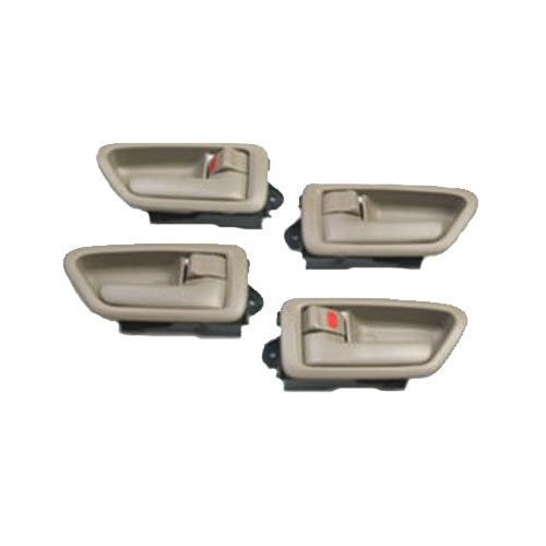#DH48 69206AA010B0 97-01 Motorking Toyota Camry Tan Replacement 4 Inside Door Handles 97 98 99 00 01
