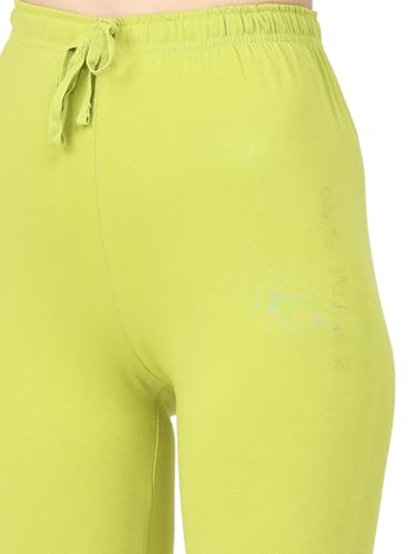 Image of Robinbosky Cotton Churidhar Leggings for Women - Stylish, Stretchable & Flattering Fit for All-Day Comfort