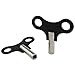 Wantane Wood Clock Key Clock Key Repair Tool Clock Repair Tool Wood Clock Tool-2PCS