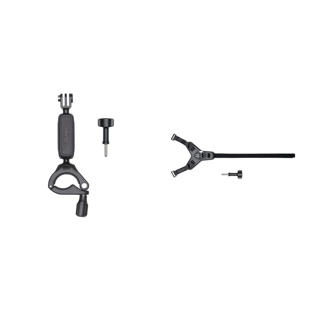 DJI Osmo Action Lenkerhalterung & Osmo Action Helm-Kinnhalterung