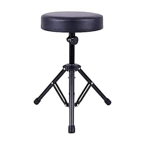 XIXIDIAN Drum Troon Universele hoogte verstelbare ontlasting,gevoerde stoel vouwen draagbare stoel met antislipvoeten…