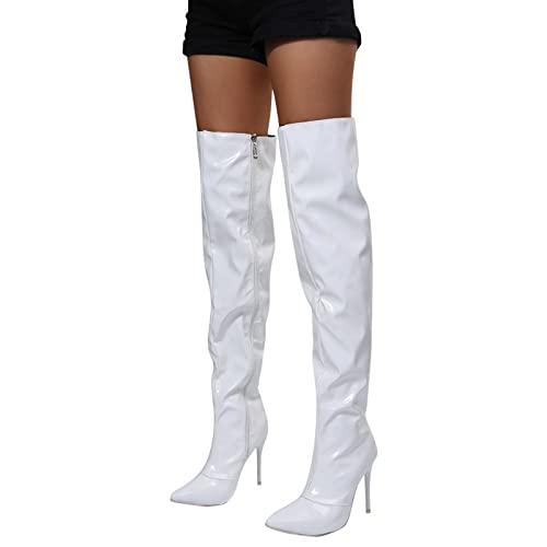Bottes avec fermeture éclair latérale pour enfiler facilement vos cuissardes