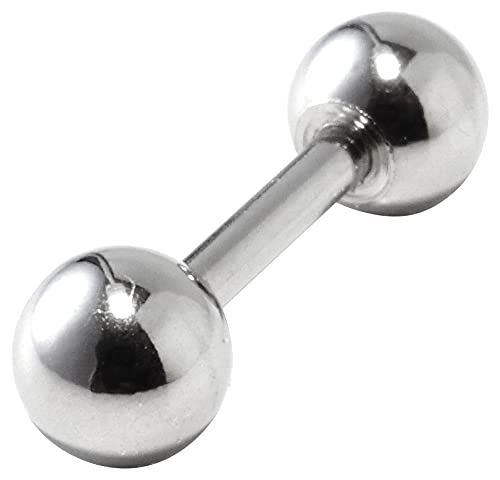 サージカルステンレスシリーズ ストレートバーベル 軟骨ピアス