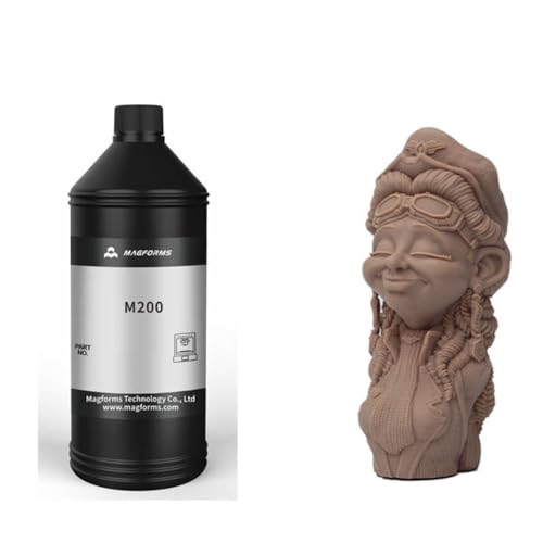 Image of 3IDEA Magforms Resin 405nm LCD&DLP 3D Printer Resin Rapid Prototyping LCD Resin 1kg /Coffee