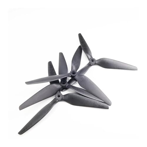 Hélice 9050 nylon carbone 3 pales anti-torsion pour arbre 5mm drone FPV