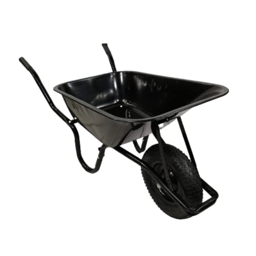Samuel ALEXANDER 90 Litre 150kg Capacity Heavy Duty Outdoor Galvanised Pneumatic Metal Garden...