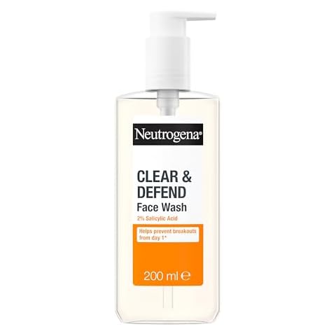Neutrogena Clear & Defend Face Wash for Spot-Prone Skin Cover