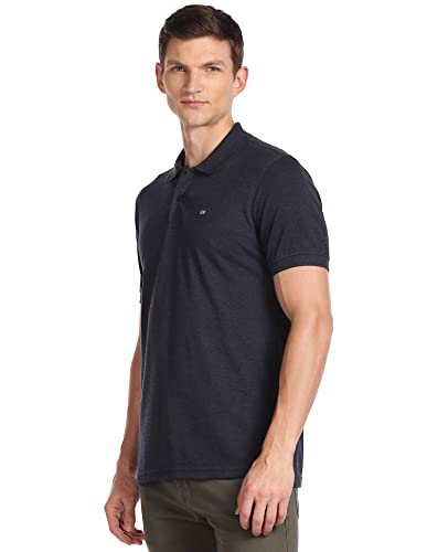 Image of Arrow Sport Solid Polo T-Shirt for Men - Regular Fit, Cotton Half Sleeves Mens Tshirt